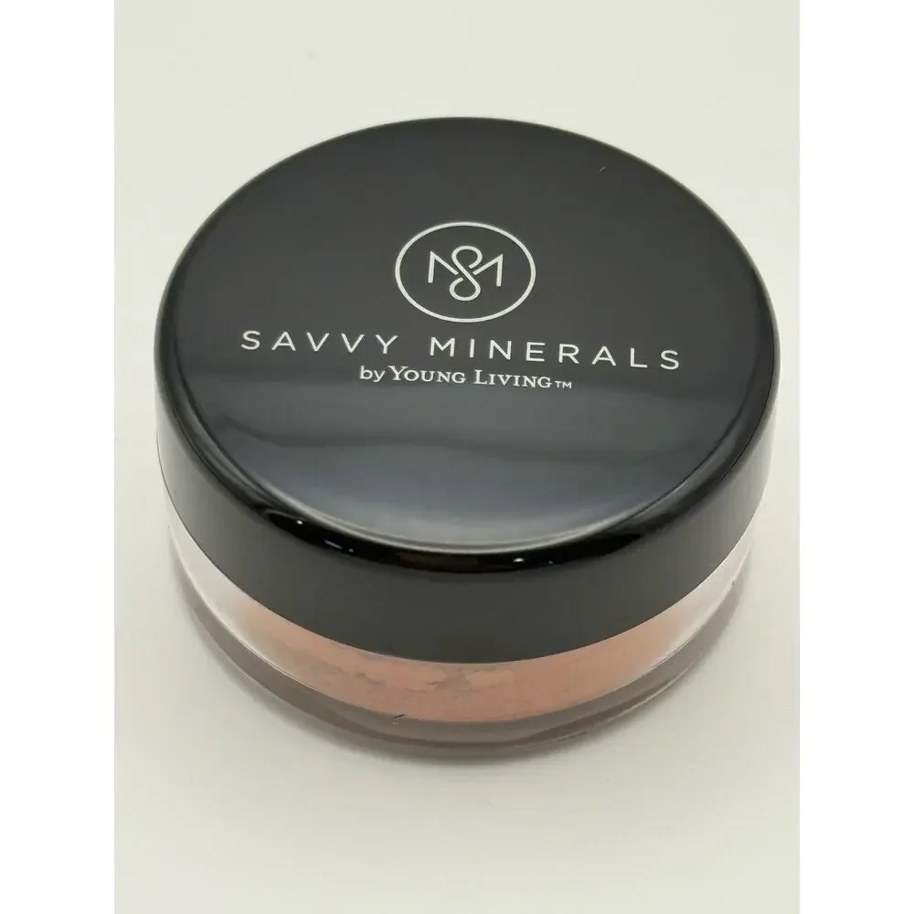 Young Living Savvy Minerals Blush Serene 0.06 oz  New/Sealed‎ Face Makeup